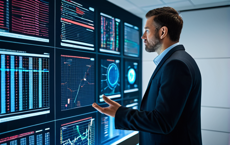A professional male cybersecurity expert, fully clothed in a modest business suit, stands intently examining a large, glowing holographic display that showcases complex smart contract code and intricate blockchain bridge architectures. The display illustrates various data flows with subtle, glowing red highlights indicating potential vulnerabilities or points of concern. He is positioned in a sleek, high-tech, minimalist office environment, with other screens displaying abstract network diagrams and complex algorithms in the background. The overall scene conveys a profound sense of deep analysis, strategic thinking, and the underlying challenges in securing digital assets. Perfect anatomy, correct proportions, natural pose, well-formed hands, proper finger count, natural body proportions. Safe for work, appropriate content, fully clothed, professional, family-friendly, high quality, cinematic lighting.