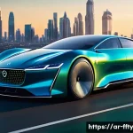 Home 21 자율주행차의 보안 기술 발전 - **Prompt 1: The Digital Fortress on Wheels**
A highly detailed, cinematic shot of a sleek, futur...